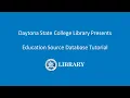 Education Source Tutorial