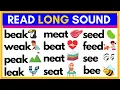 LEARN TO READ LONG SOUND E with SENTENCES PHONICS ALPHABETS BEGINNERS