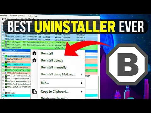 Download MP3 Free Open Source Uninstaller For Windows PC : BEST UNINSTALLER EVER