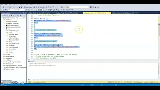How to take Encrypted Backup of a Database