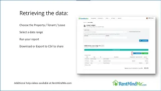 RentMindMe Lease Ledgers