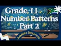 Mathematics Grade 11 Number Patterns - Quadratic Sequences Introduction mathszoneafricanmotives