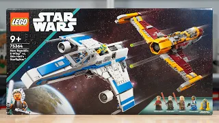 LEGO Star Wars 75364 NEW REPUBLIC E-WING vs SHIN HATI S STARFIGHTER Review 2023