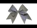 How To Make A Holographic Chevron Spangle Cheer Bow