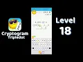 Cryptogram Tripledot Level 18 Answer SolutionGuruji