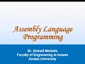 Introduction to Microprocessors Lecture 9