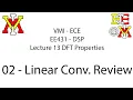 EE431 - 13 DFT Properties