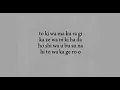 Suzume : RADWIMPS ft Toaka / Japanese ver. / ( Lyrics video ) [ Gray/Lyrics/Eng ]