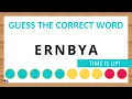 Guess the Correct Word Unscramble in Record Time 6 Letters Agent Quiz