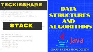 Data Structures and Algorithms Stack Java TeckieShare