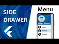 Flutter Drawer Widget Flutter Side Drawer