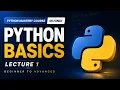 Python Basics Lec 1 Complete Python Course in Hindi TechSpirit