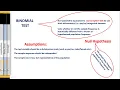 Inferential stat - Binomial Test