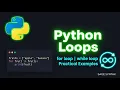 Loops in Python Complete Guide with Practical Examples