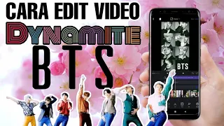 tutorial edit video lagu dynamite bts aplikasi vn sesuai beat musik