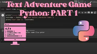 Text adventure game python PART 1 Beginners