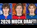 2026 NHL MOCK DRAFT SIMULATION 2 0 Top 16 Prospect Predictions