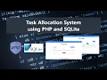 Simple Task Allocation System using PHP and SQLite DEMO
