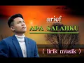 Download Lagu apa salahku - arief | lirik lagu #arief #ariefputra #lagusedihterbaru