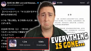 love and deepspace went full critical and punishes everyone