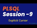 Oracle Day - 9 Oracle Tutorial Interview questions and answers