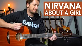 Download NIRVANA - ABOUT A GIRL Guitar Tutorial - Easy Acoustic Songs MP3