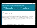 GNU Arm Embedded Toolchain for windows download