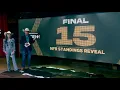 The Final 15 NFR Standings Reveal