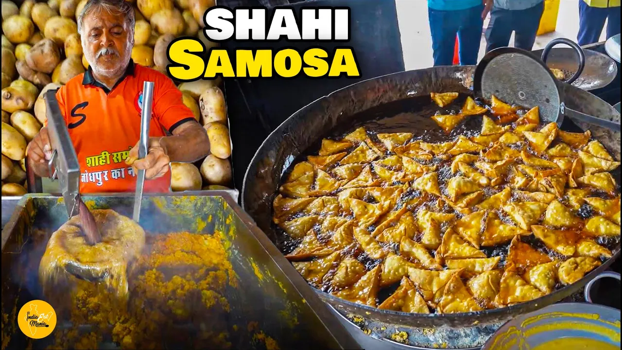 Jodhpur Famous Shahi Samosa Mega Factory Daily 10000 Shahi Samosa Bulk Making Rs. 22 l Jodhpur Food