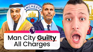 MANCHESTER CITY GUILTY OF ALL CHARGES!