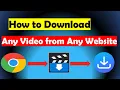 Download Lagu How to Download any Video From any Website on PC