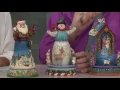 Jim Shore Choice of Heartwood Creek Figurine with Spinning Scenes on QVC