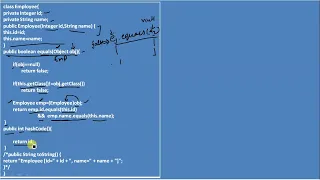 How to put custom object like Employee as a Key in Hash Map