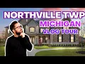 Northville Township Michigan Real Estate VLOG Tour Living in Northville Michigan