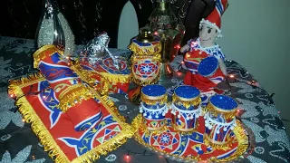 تعالوا شوفوا زينة البيت بنصف متر قماش خيامية زينة رمضان 2020 بجد روووعة قناة يوميات سمسم 