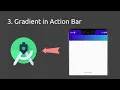 3 Quickest way to implement Gradient in Action Bar of Android Application