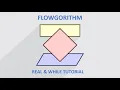 Simple Real While Tutorial Flowgorithm Flowchart