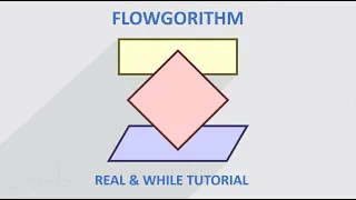 Simple Real While Tutorial Flowgorithm Flowchart