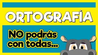 50 PREGUNTAS de ORTOGRAFÍA ????  - TEST de ORTOGRAFÍA