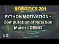 L2 Python Motivation Python Application in Scientific Computations Small Demo Lecture 2