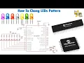 Microcontroller PIC16F877 11 How To Change LED Pattern Using Mikro C for PIC