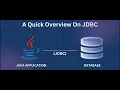 Java Database Connectivity JDBC Tutorial Connecting Java with Databases Full Course