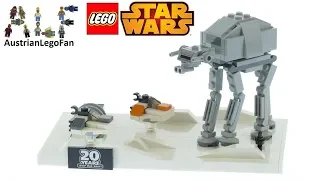 Lego Star Wars 40333 Battle of Hoth 20th Anniversary Edition Speed Build