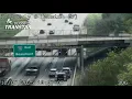 Live Houston Transtar of another strike on the Houston Avenue Bridge along I-10