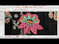 Flower Punching tutorial by wilcom software