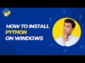 How to Install Python on Windows Episode-3
