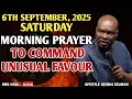 Download Lagu [SATURDAY, 6TH SEPTEMBER] COMMAND UNUSUAL FAVOUR INTO YOUR LIFE | APOSTLE JOSHUA SELMAN