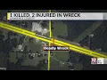 One Dead Two Injured in Lawrence County Wreck May 28 2023 News 19 at 9 p m