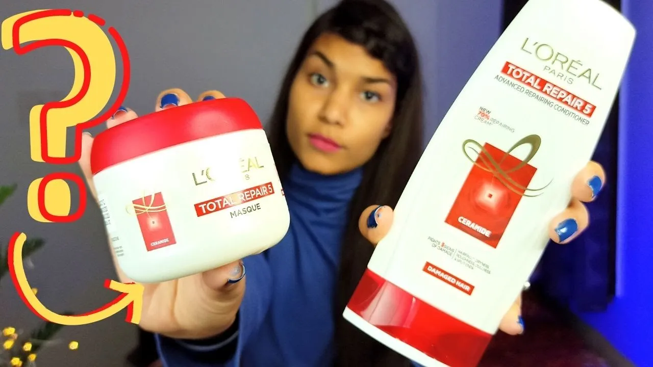 In this I'm gonna share L'Oreal Paris total repairing hair masque review and demo||| How To apply ha. 