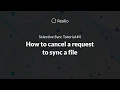 Resilio Selective Sync Tutorial